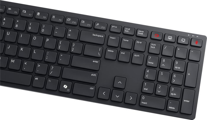Dell KB525C Clavier USB-C QWERTY espagnol avec touches programmables, copilot, antimicrobien, noir Dell KB525C Clavier USB-C QWERTY espagnol avec touches programmables, copilot, antimicrobien, noir