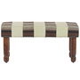Banquette Home ESPRIT Multicouleur Bois de manguier 94 X 38 X 45 CM
