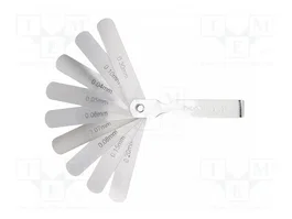 HÖGERT TECHNIK Jauge d'écart métrique, 9 pièces