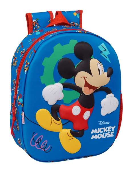 Safta Mochila 3D Sac à dos pour enfant à partir de 3 ans Dimensions 27 cm x 33 cm x 10 cm Safta Mochila 3D Sac à dos pour enfant à partir de 3 ans Dimensions 27 cm x 33 cm x 10 cm