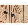 Buffet Home ESPRIT Marron Noir Métal Acacia 145 x 40 x 80 cm
