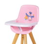 Zapf Creation Baby Born - Chaise haute pour poupée avec pattes en bois - Jouet pour enfants dès 3 ans - Réf. 829271