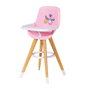 Zapf Creation Baby Born - Chaise haute pour poupée avec pattes en bois - Jouet pour enfants dès 3 ans - Réf. 829271