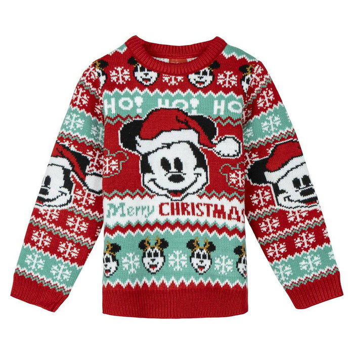 Mickey Mouse Pull unisexe Mickey Mouse Rouge 4 ans Mickey Mouse Pull unisexe Mickey Mouse Rouge 4 ans