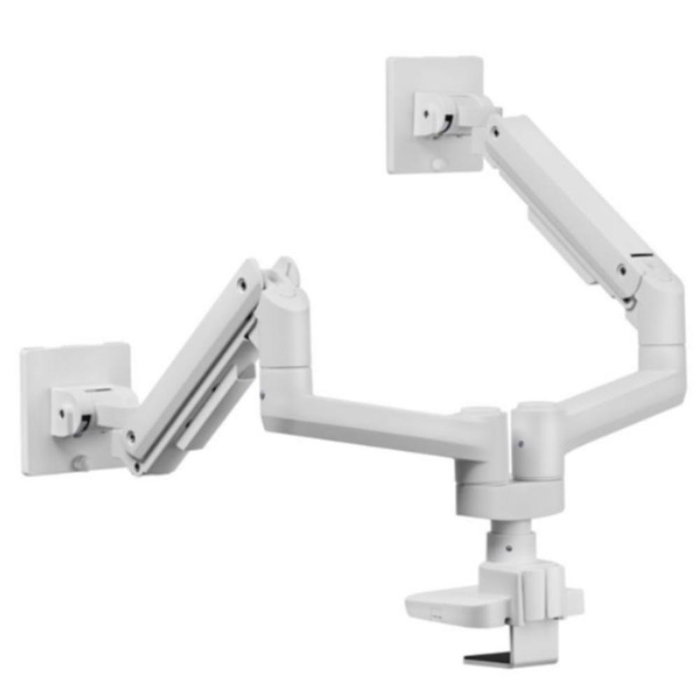 Equip 650183 Support Bureau Double Écran 17-35 Pouces VESA 100x100 Résistance 20kg par Écran