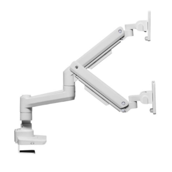 Equip 650183 Support Bureau Double Écran 17-35 Pouces VESA 100x100 Résistance 20kg par Écran