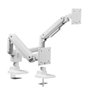 Equip 650183 Support Bureau Double Écran 17-35 Pouces VESA 100x100 Résistance 20kg par Écran