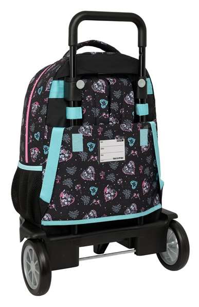 Safta Monster High Mochila compacte avec roues Evolutive Extension 33x45x22cm Safta Monster High Mochila compacte avec roues Evolutive Extension 33x45x22cm