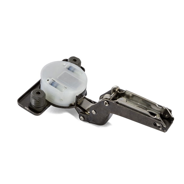 SALICE Silentia+ Bisagra Decelerante Ø35mm Ouverture 110° Super-Recouvert Finition Titane Fermeture Amortie