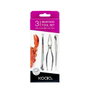 Koala Ensemble pour fruits de mer Métal 3 Pièces
