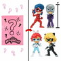 Bandai Poupées Chibi Color Change Surprise Miraculous Ladybug - Personnage aléatoire