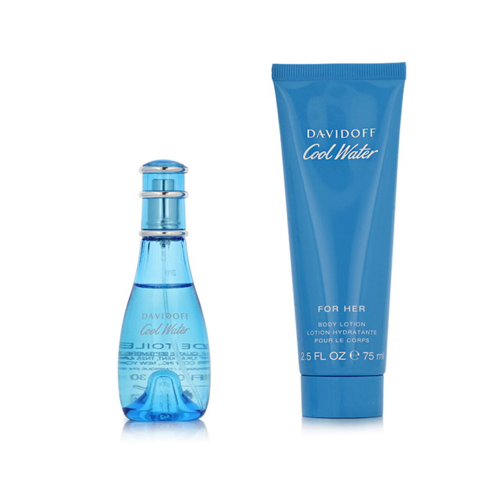Davidoff Cool Water Set de Parfum Femme 2 Pièces