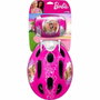 Stamp Casque et Kit Protections Barbie - Rose - Enfant