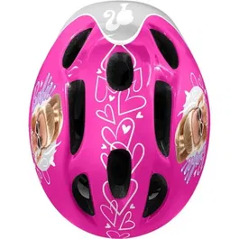 Stamp - Set de protection casque avec coudières et genouillères - Licence Barbie - Rose - Pour enfant - Ajustable Head Ring - 50-56cm