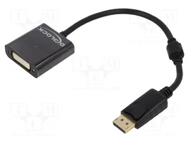 DELOCK Adaptateur DisplayPort femelle vers DVI-I (24+5) mâle