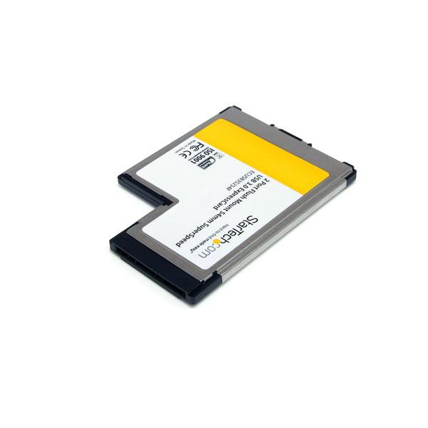 StarTech.com ExpressCard 54 Adaptateur USB 3.0 2 Ports avec UASP