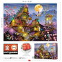 Educa Puzzle 500 pièces Casa De Las Hadas 19554 | Château des Fées avec colle FixPuzzle