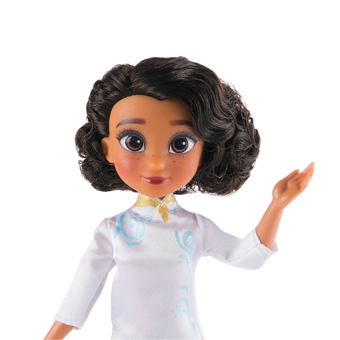 Spin Master - Poupée Princesse Ellian 24 cm - Univers Hechizados - 5 Points d'Articulation - Accessoires - Langues: anglais, français, allemand, italien, portugais, espagnol