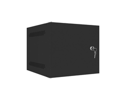 Lanberg WF10-2304-00B Armoire Murale Rack 10 Pouces 4U Autoassemblable IP20 Noir pour IT