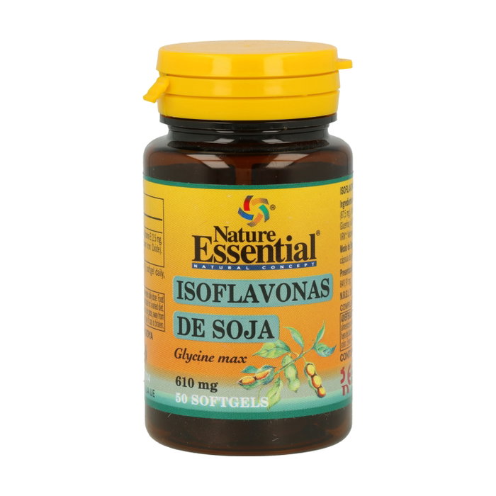 Nature Essential Isoflavones de Soja 620mg, 50 perles Nature Essential Isoflavones de Soja 620mg, 50 perles