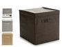 KIPIT Boîte de rangement pliable TNT 31x31x31 cm, assortiment de 3 couleurs