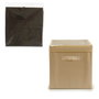 KIPIT Boîte de rangement pliable TNT 31x31x31 cm, assortiment de 3 couleurs
