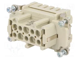 HARTING Insert de contact HDC Han® Ex femelle 10+PE