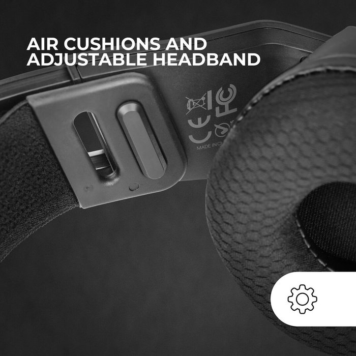 Casque Mars Gaming MHSTRIKE Noir Multicouleur