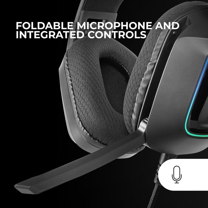 Casque Mars Gaming MHSTRIKE Noir Multicouleur