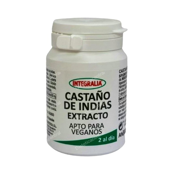 INTEGRALIA Castaño De Indias Extracto 60 Gélules Complément Alimentaire Circulatoire Végan INTEGRALIA Castaño De Indias Extracto 60 Gélules Complément Alimentaire Circulatoire Végan