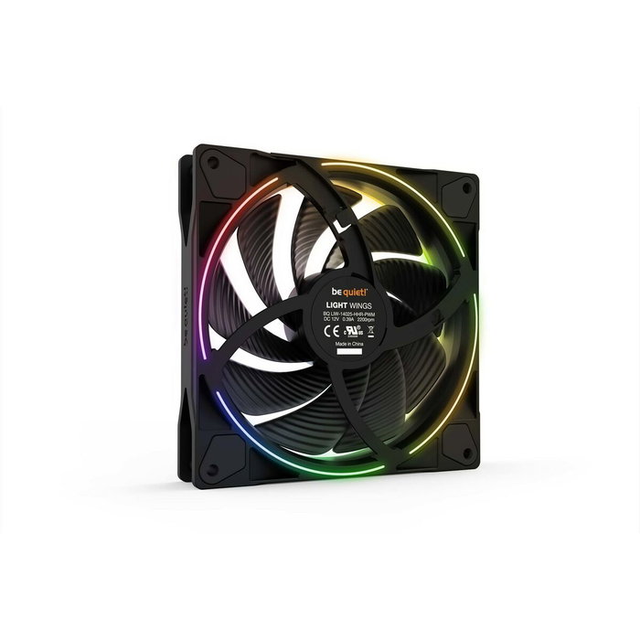 be quiet! BL075 Ventilateur Light Wings PWM High-Speed 140mm Noir be quiet! BL075 Ventilateur Light Wings PWM High-Speed 140mm Noir