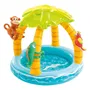 Intex Pataugeoire Gonflable Tropicale pour Enfants - 102 x 86 cm, 17 Litres - Pour Enfants à Partir de 1 An, Usage Extérieur