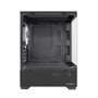 Coolbox Caisse PC Gaming GM200 Vision avec Panneaux en Verre Trempé, Compatible M-ATX, jusqu'à GPU 280 mm, USB-C 3.2, Blanc ou Noir