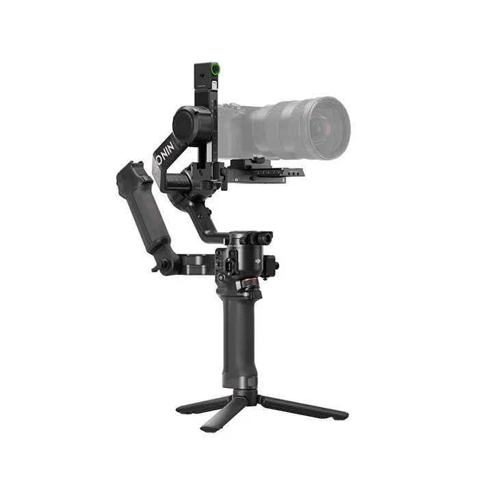 DJI RS 5 Combo - Stabilisateur caméra professionnel avec module de suivi intelligent, écran tactile, Bluetooth et rotation continue à 360°, Noir DJI RS 5 Combo - Stabilisateur caméra professionnel avec module de suivi intelligent, écran tactile, Bluetooth et rotation continue à 360°, Noir