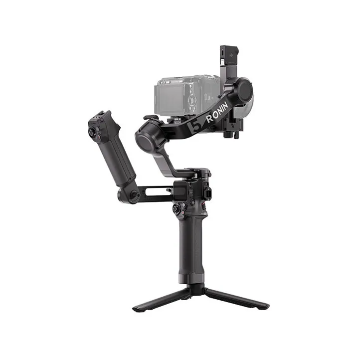 DJI RS 5 Combo - Stabilisateur caméra professionnel avec module de suivi intelligent, écran tactile, Bluetooth et rotation continue à 360°, Noir DJI RS 5 Combo - Stabilisateur caméra professionnel avec module de suivi intelligent, écran tactile, Bluetooth et rotation continue à 360°, Noir