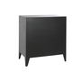 Caisson à Tiroirs Home ESPRIT Noir Métal Loft 75 x 45 x 80 cm