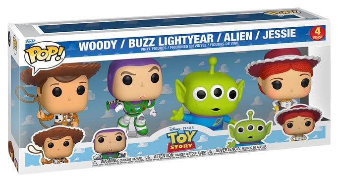 Funko Lot de 4 figurines POP! Disney Pixar Toy Story Funko Lot de 4 figurines POP! Disney Pixar Toy Story