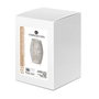 BigBuy Home Lampe de bureau Blanc Métal et Bambou