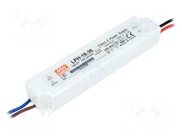 MEAN WELL LPH-18-36 Alimentation LED 18W 36VDC 0,5A IP67