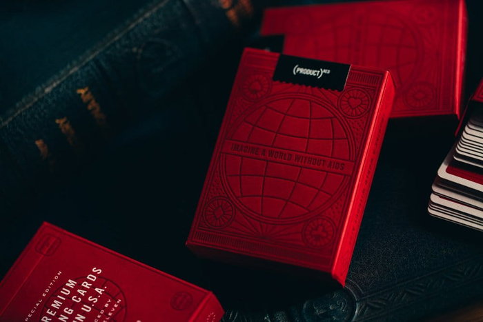 Theory 11 jeu de cartes à jouer (PRODUCT)RED