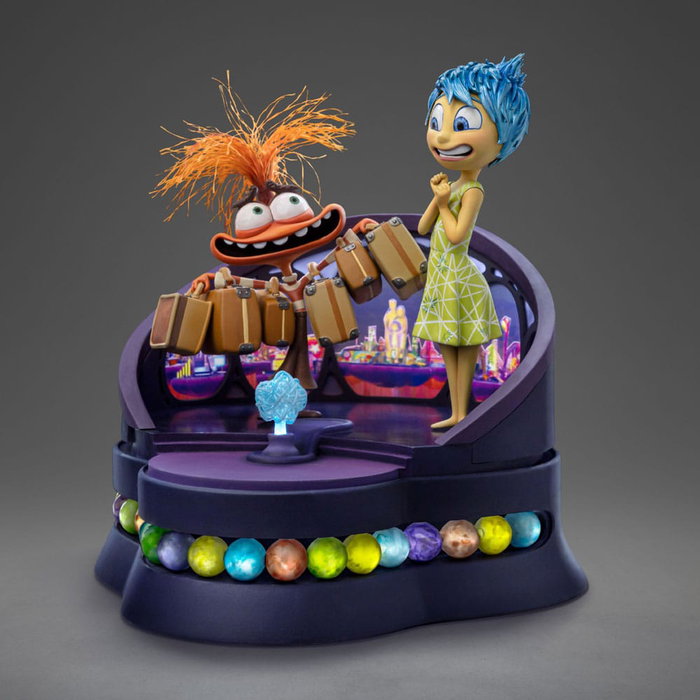 Iron Studios Vice-versa 2 Statuette 1/10 Deluxe Art Scale Joy et Anxiety
