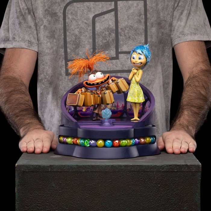 Iron Studios Vice-versa 2 Statuette 1/10 Deluxe Art Scale Joy et Anxiety