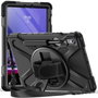 eSTUFF Étui Defender AUSTIN pour Galaxy Tab S10 Lite/S10 FE/S9 FE/S9/S8/S7 - Noir