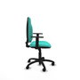 PIQUERAS Y CRESPO Chaise de bureau Algarra, Similicuir Turquoise