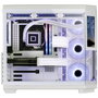 Mars Gaming MC3TCORELCDW Boîtier ATX Blanc avec écran LCD 7,2 pouces