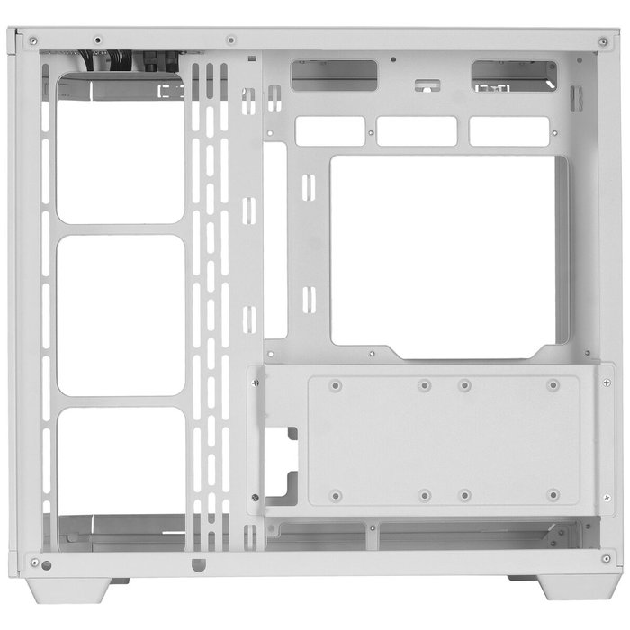 Mars Gaming MC3TCORELCDW Boîtier ATX Blanc avec écran LCD 7,2 pouces