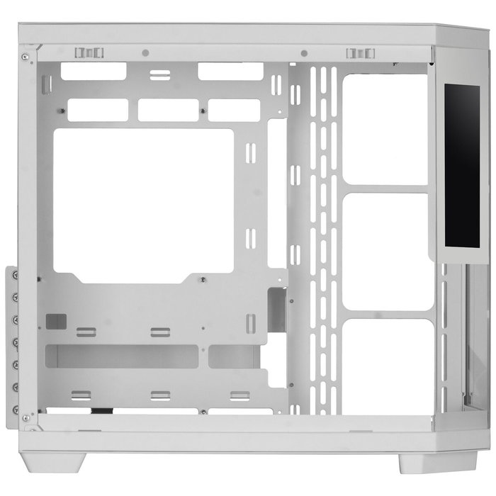 Mars Gaming MC3TCORELCDW Boîtier ATX Blanc avec écran LCD 7,2 pouces