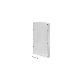 Emuca Jeu d'inserts latéraux pour penderie Hang, Plastique, Peint en aluminium