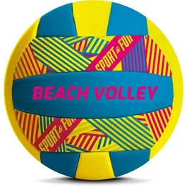 Sport And Fun - Ballon de plage Volley - Néoprène - Motif Splash - Taille T5