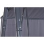 Banc Home ESPRIT Marron Gris foncé Acier Polywood 215 X 120 X 180 CM